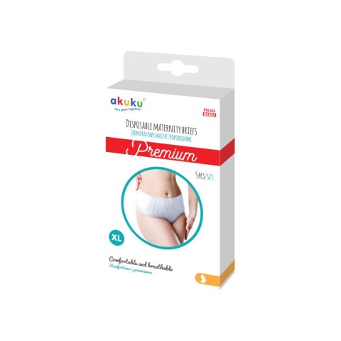 AKUKU A0552 Majtki jednorazowe poporodowe XL AKUKU A0552 Majtki jednorazowe poporodowe XL