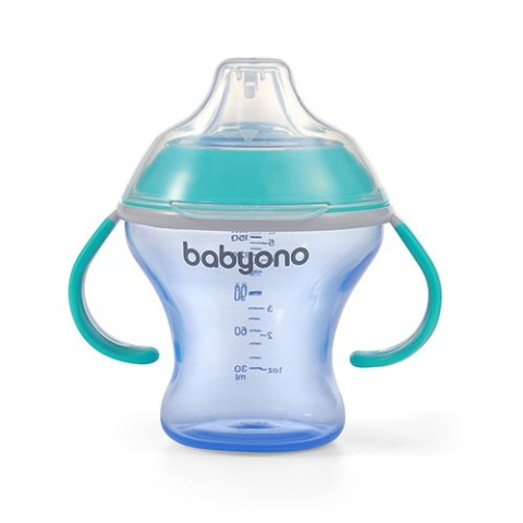 B.O.1456/01 Kubek niekapek z miękkim ustnikiem 180ml B.O.1456/01 Kubek niekapek z miękkim ustnikiem 180ml