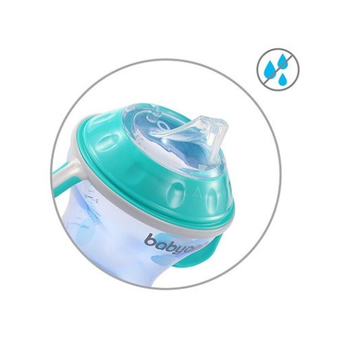 B.O.1456/01 Kubek niekapek z miękkim ustnikiem 180ml B.O.1456/01 Kubek niekapek z miękkim ustnikiem 180ml