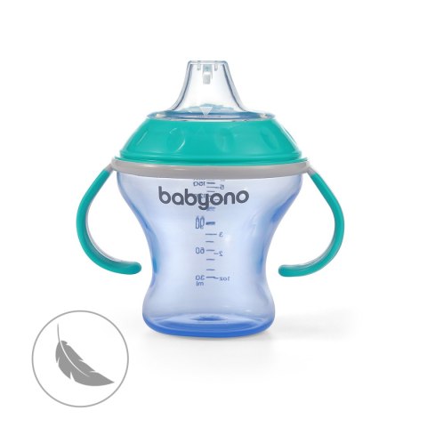 B.O.1456/01 Kubek niekapek z miękkim ustnikiem 180ml B.O.1456/01 Kubek niekapek z miękkim ustnikiem 180ml