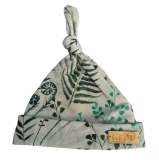 BABY 01181 Czapka niemowlęca Smerfetka Paprocie 3-6m*