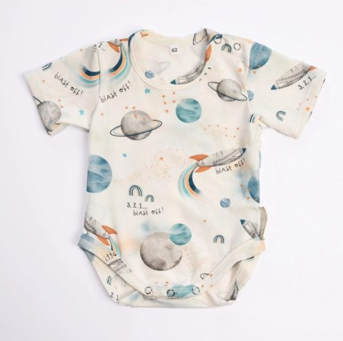 BABY 01214 Body niemowlęce kr rękaw Kosmos ecru 80/86* BABY 01214 Body niemowlęce kr rękaw Kosmos ecru 80/86*