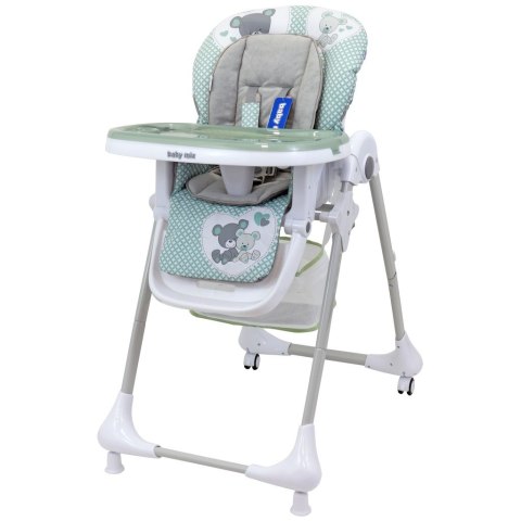 BABY MIX UR-YQ-B003S Krzesełko do karmienia Infant green 39653 BABY MIX UR-YQ-B003S Krzesełko do karmienia Infant green 39653