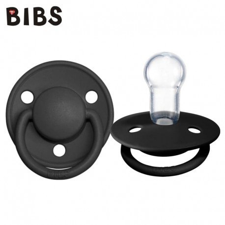 BIBS 1010210 Smoczek uspokajający DE LUX ONE SIZE BLACK BIBS 1010210 Smoczek uspokajający DE LUX ONE SIZE BLACK