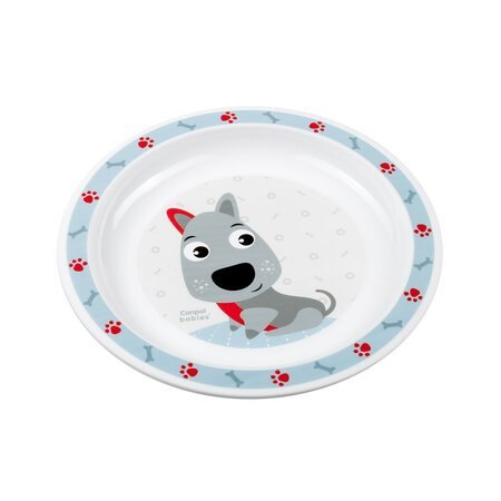 CANPOL 4/411 Talerzyk plastikowy Animals niebieski CANPOL 4/411 Talerzyk plastikowy Animals niebieski