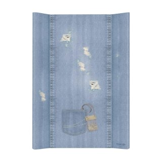 CEBA 102-119-589 Przewijak miękki profilowany krótki bez zagłówka 50x70 DENIM STYLE SHABBY blue*