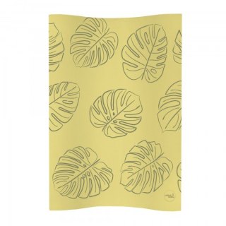 CEBA 104-000-672 Przewijak miękki profilowany krótki Cosy 48x70 Monstera Mustard