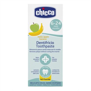 CHICCO 00002320100000 Pasta do zębów bez fluoru jabłkowo-bananowa 50 ml