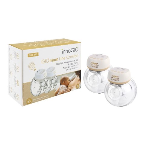 INNOGIO GIO-357 GIOmum Line Comfort Laktator muszlowy podwójny z pilotem INNOGIO GIO-357 GIOmum Line Comfort Laktator muszlowy podwójny z pilotem