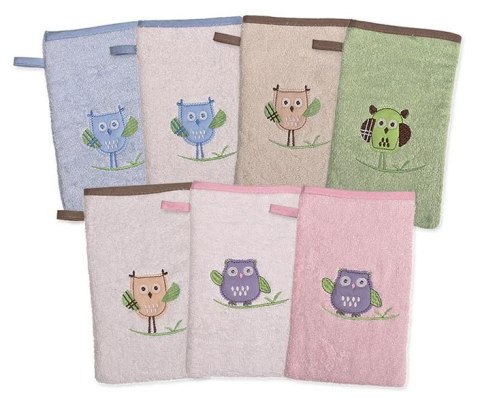 MARINI 709 Myjka kąpielowa haft BABY BAMBOO MARINI 709 Myjka kąpielowa haft BABY BAMBOO
