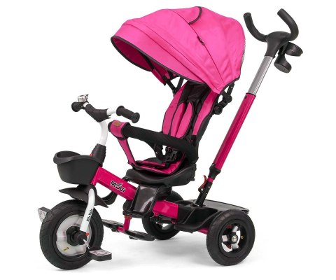 MILLY MALLY 2491 Rowerek trójkołowy Movi pink 5w1