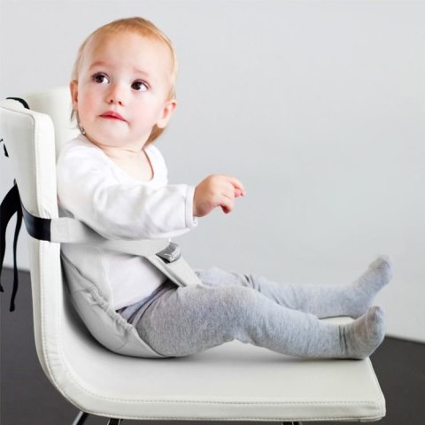 MINIMONKEY MKY_00000396 Szelki do krzesła dla niemowlaka Mini Chair 6m+ jasnoszare MINIMONKEY MKY_00000396 Szelki do krzesła dla niemowlaka Mini Chair 6m+ jasnoszare