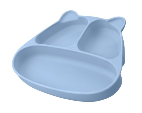 Mombella 01514 Talerzyk z Przysawką Panda Light Blue Mombella 01514 Talerzyk z Przysawką Panda Light Blue