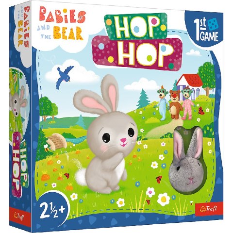 TREFL 02435 Gra HOP HOP / Bobaski i Miś TREFL 02435 Gra HOP HOP / Bobaski i Miś