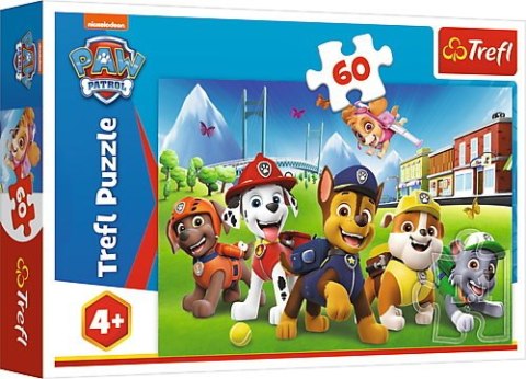 TREFL 17375 Puzzle 60 Psi Patrol na polanie TREFL 17375 Puzzle 60 Psi Patrol na polanie