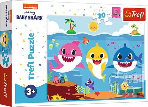 TREFL 18284 Puzzle 30 Podwodny świat rekinów* TREFL 18284 Puzzle 30 Podwodny świat rekinów*