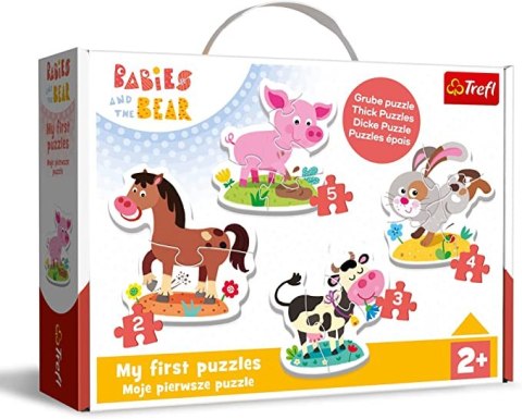 TREFL 36127 BABIES & BEAR Na farmie TREFL 36127 BABIES & BEAR Na farmie