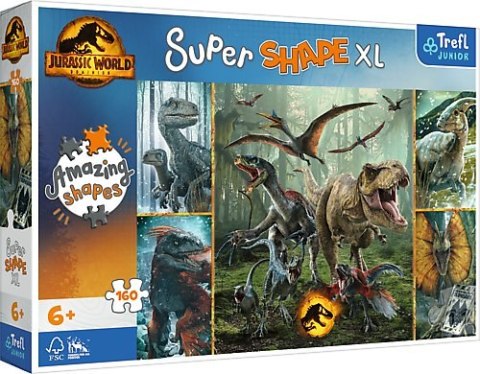 TREFL 50026 Puzzle 160 XL - Niezwykłe dinozaury TREFL 50026 Puzzle 160 XL - Niezwykłe dinozaury