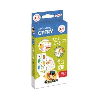 CzuCzu 7223258 Książeczka edukacyjna Cyferki