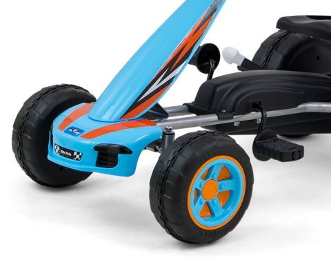 MILLY MALLY 3127 Gokart na pedały Viper Blue